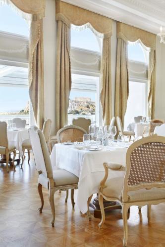 Restaurace v ubytování King George, a Luxury Collection Hotel, Athens
