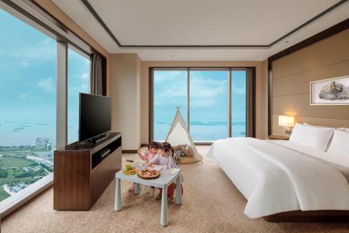 Μια τηλεόραση ή/και κέντρο ψυχαγωγίας στο The Westin Singapore