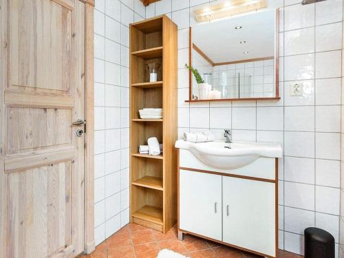 Koupelna v ubytování 5 star holiday home in Treungen