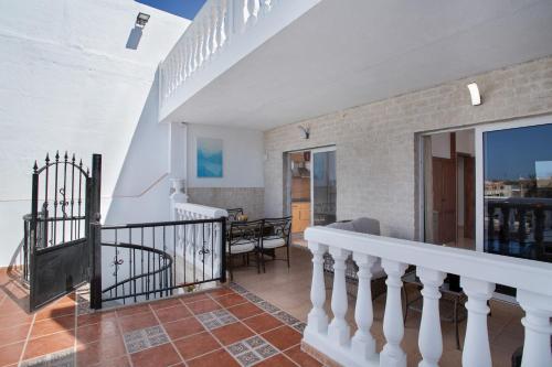 Μπαλκόνι ή βεράντα στο Apartamentos Fani