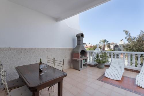 Μπαλκόνι ή βεράντα στο Apartamentos Fani