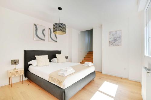 Ένα ή περισσότερα κρεβάτια σε δωμάτιο στο Exclusive Duplex -5BD-10P- Nogent-sur-Marne