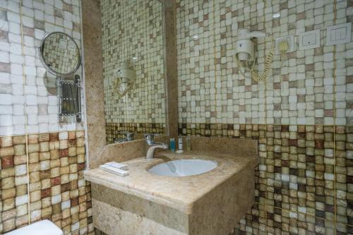 Koupelna v ubytování Almsakn Alola Hotel Company
