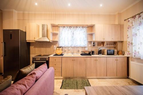 Køkken eller tekøkken på Casa Del Paradiso