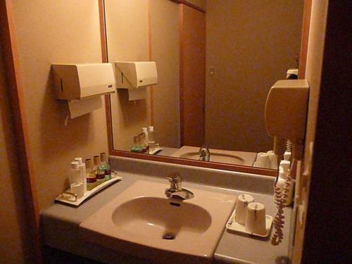 Koupelna v ubytování Bouzantei Kotobuki