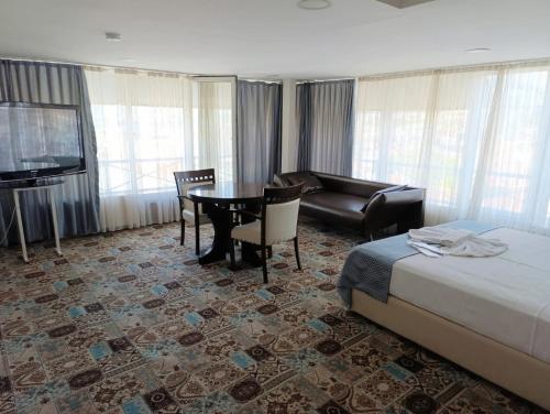 Krevet ili kreveti u jedinici u okviru objekta Şirin Hotel
