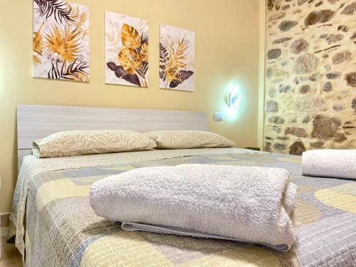Postel nebo postele na pokoji v ubytování Casa Nina - 10' dalla spiaggia