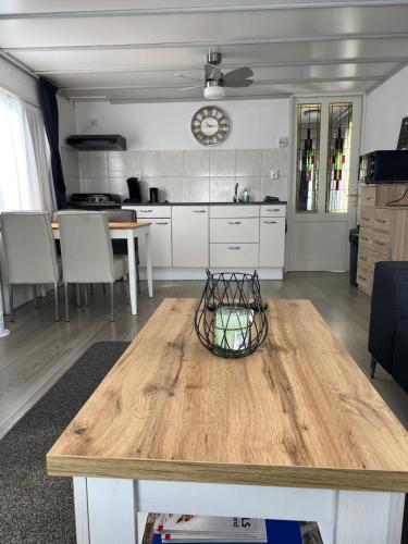 Kuchyň nebo kuchyňský kout v ubytování Chalet 4 persoons
