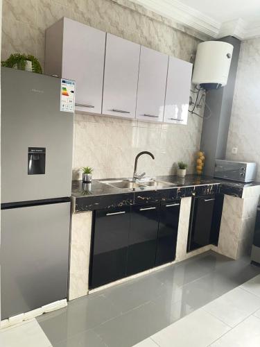 Kuchyň nebo kuchyňský kout v ubytování Kerstin Home