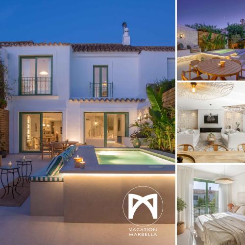 VACATION MARBELLA I Casa Savia, Private Pool, Luxury interiors, 10min walk to the Beach