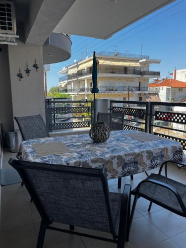 Μπαλκόνι ή βεράντα στο Evita Apartment