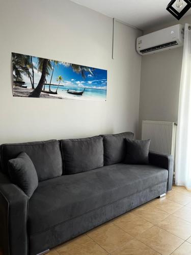 Χώρος καθιστικού στο Evita Apartment