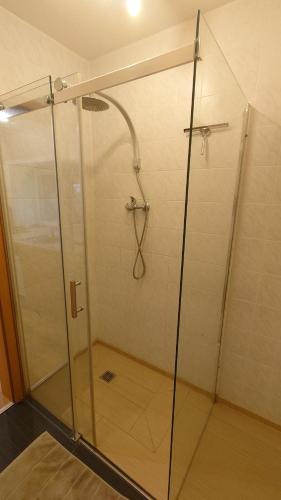 Ένα μπάνιο στο Apartment 2 Zum Kuhstall Heinrichsberg - Magdeburg