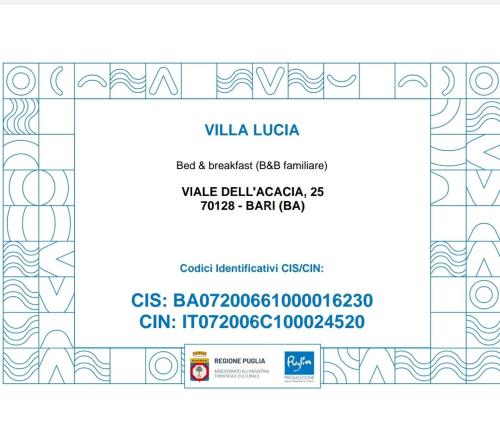 Photo de la galerie de l'établissement B&B Villa Lucia, à Bari