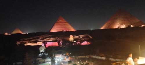 Zeina pyramids view