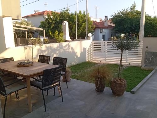 Zahrada ubytování SP Μaisonette in Nikiti Sithonia