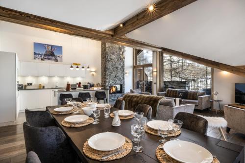 Vail Lodge by Alpine Resortsにあるシーティングエリア