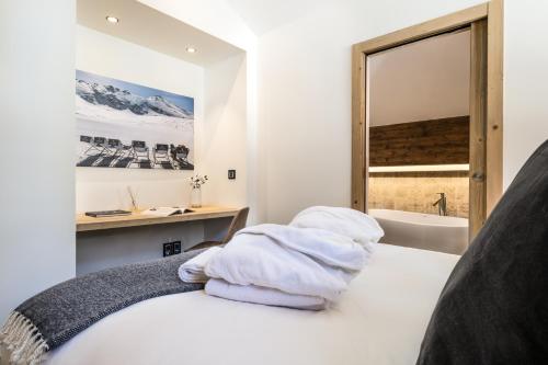 Vail Lodge by Alpine Resortsにあるベッド