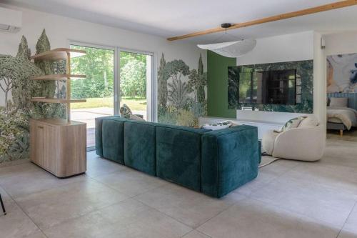 Et opholdsområde på Villa Écrin Du Lac