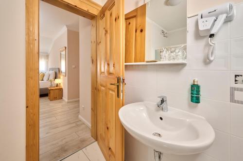 Koupelna v ubytování Hotel Kadoor