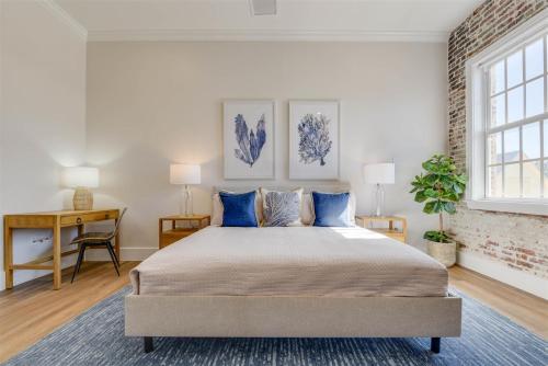 Ένα ή περισσότερα κρεβάτια σε δωμάτιο στο Luxury 4BDR/4BA Penthouse