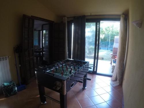 Herní místnost v ubytování Villa Mori