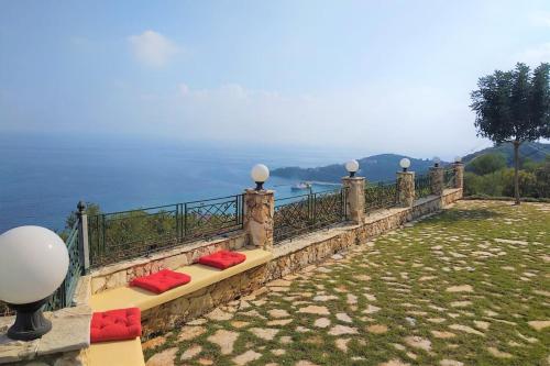 Mountain house with breathtaking sea view