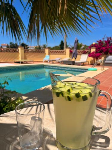 Private Luxury Villa 5 min to the beach with sea view and private pool