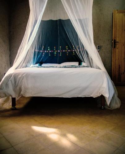 Postel nebo postele na pokoji v ubytování Khamlia Desert Bed & Breakfast
