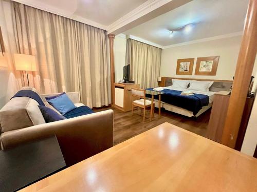 Χώρος καθιστικού στο LFlats Hotel Oscar Freire