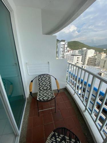 Μπαλκόνι ή βεράντα στο Apartamento Excalibur 11B junto al mar