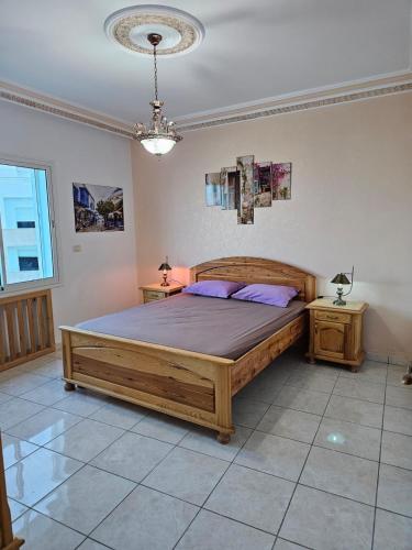 Letto o letti in una camera di La Colline de Chott Meriem appartements