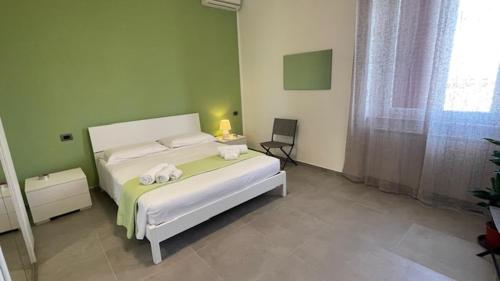 Ένα ή περισσότερα κρεβάτια σε δωμάτιο στο Casolare Berchicci