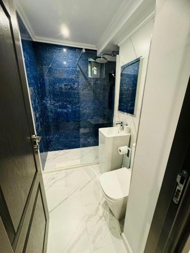 Koupelna v ubytování ASE Premium Apartament