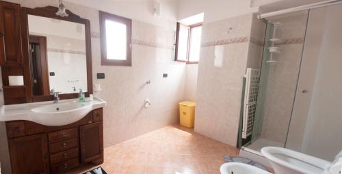 Kupatilo u objektu Corte Sant'Anna