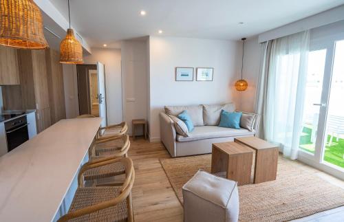 Posezení v ubytování Punta Candor Suites