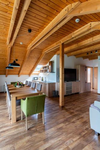 Kuchyň nebo kuchyňský kout v ubytování Bed&Breakfast Vinarija Coner