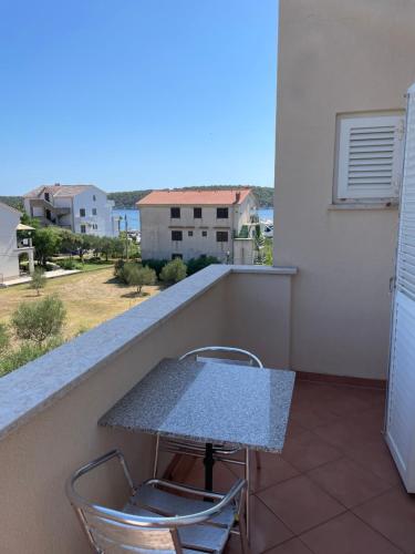 Balkoni atau teres di Apartman Theresa