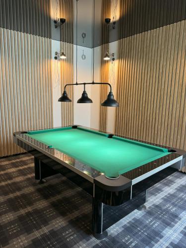 Biliár nebo kulečník v ubytování Hotel SONATA