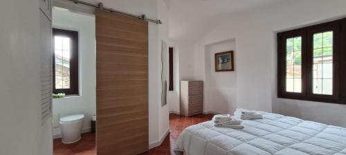 Cama o camas de una habitación en Rifugio dei Saraceni