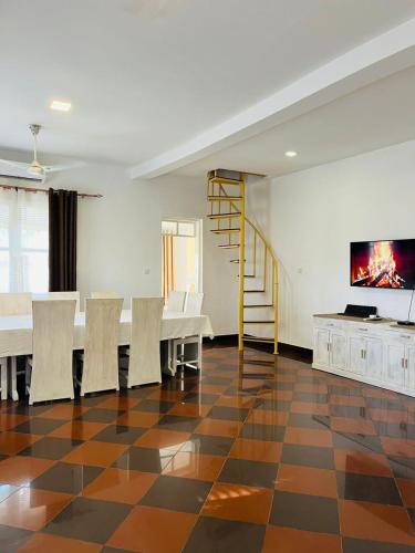 TV a/nebo společenská místnost v ubytování We Call it Home - Bububu Villa