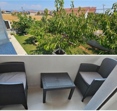 Zahrada ubytování Apartman Aeroport Podgorica