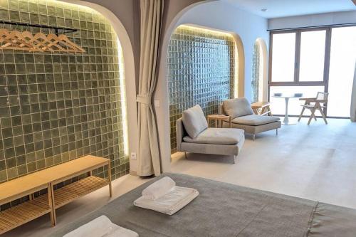 Renovado Estudio privado en la playa