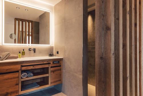 Koupelna v ubytování Hotel - Gasthof Märzenklamm