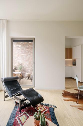 Posezení v ubytování Great to stay Gent I rooms & apartments