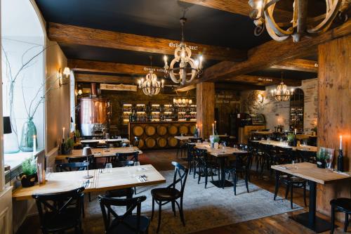 Restaurace v ubytování Hotel Podklasztorze