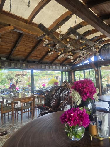 Εστιατόριο ή άλλο μέρος για φαγητό στο MAVİ AT HOTEL Blue Horse