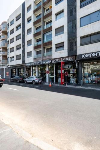 Το κτήριο όπου στεγάζεται  το διαμέρισμα