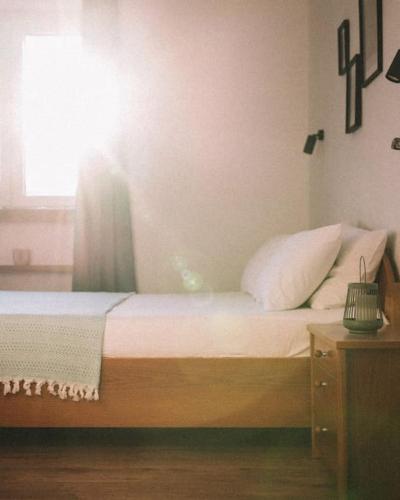Cama o camas de una habitación en Casa Hollaj