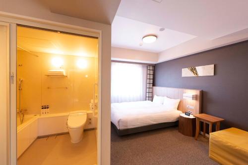 Koupelna v ubytování Shinrin Hotel